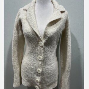 Moda International cardigan sweater brown Size M Wool Blend